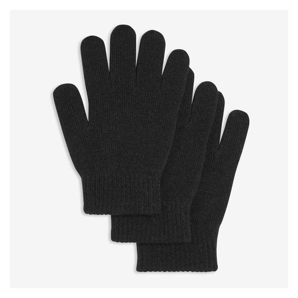 Kid Boys' 3 Pack Gloves - JF Black